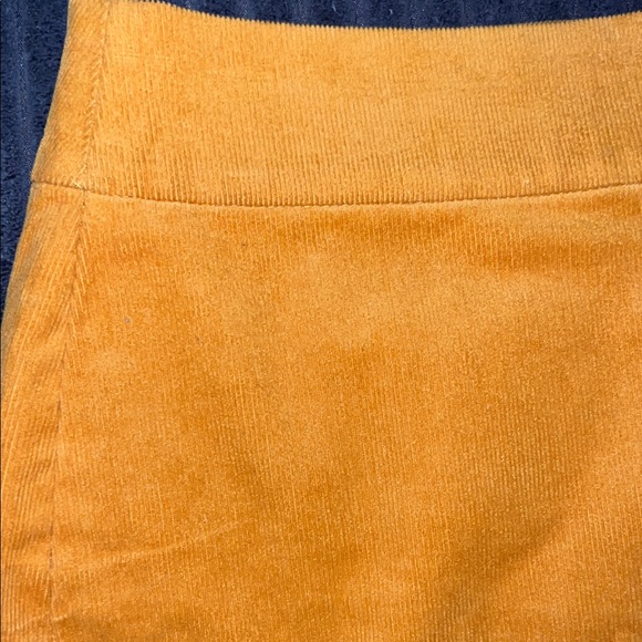 Banana Republic Corduroy Mini Skirt - Mustard - Picture 2 of 6